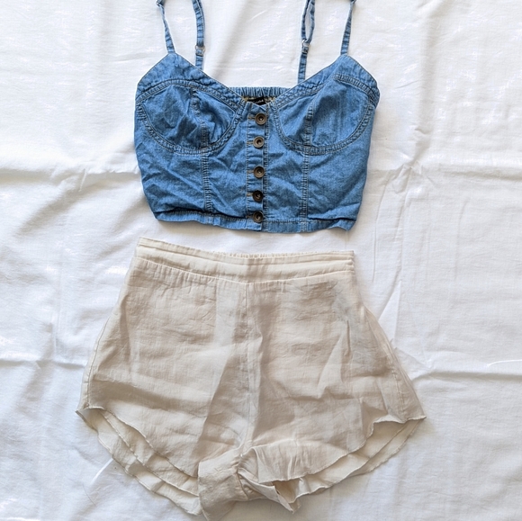 Sixone highwaisted shorts size small - Picture 3 of 4